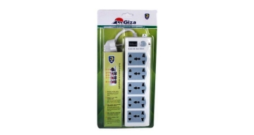 Picture of POWER STRIP EXTENSION BOARD ALGIZA 5 SOCKETS DUAL + 5 SOCKETS TRIPLE MODEL AXE235