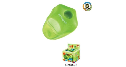 图片 海星造型塑料卷笔刀 单孔 配金属刀片+储屑盒 – Keyroad 型号 KR970972