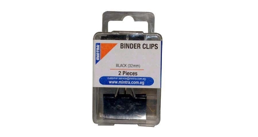 Picture of Paper Clip 32 mm Black Color - Mintra 94370