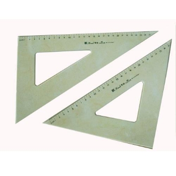 Picture of Set of 2 Plastic Triangles 45 cm - KSX450