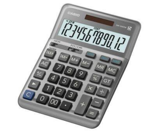 Picture of Casio DM1200FM 12 Digit Solar/Battery Powered Desktop Calculator