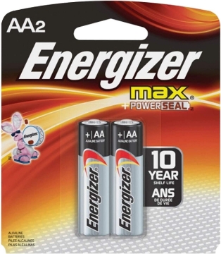 Picture of AA Battery Card- Energizer E91BP-2