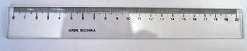 Picture of RULER IML PLASTIC 20 CM 