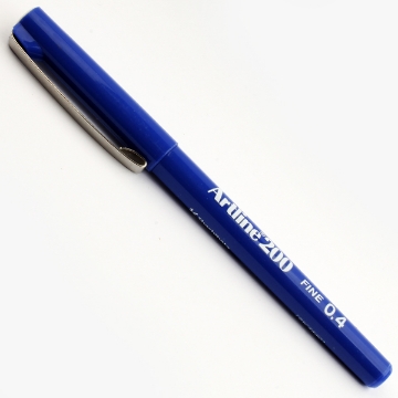 Picture of Pen Felt-Tip  0.4 mm blue - Art Line EK-200N