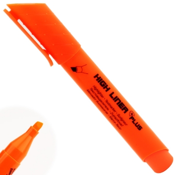 Picture of Highlighter plus chisel tip orange Kores Model 36004