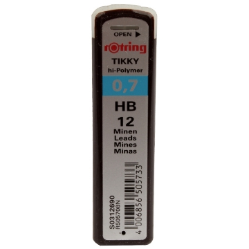 Picture of HB Mechanical Pencil Leads 0.7 mm – Rotring 