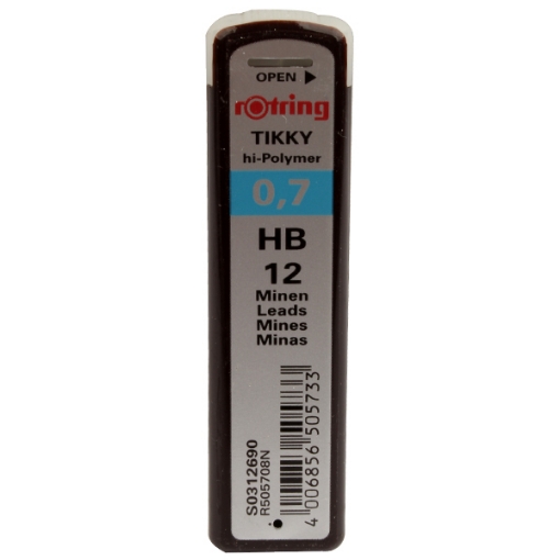 Picture of HB Mechanical Pencil Leads 0.7 mm – Rotring 