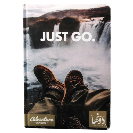 Picture of Notebook Hardcover (Just Go) 80 sheets (20 * 15) cm Dawenha