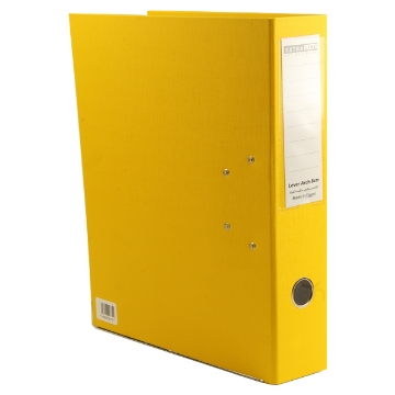 Picture of Extra Line Lever Arch 8 cm Yellow Binder