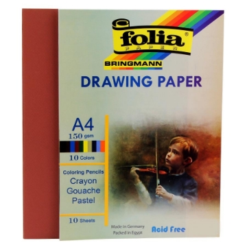 Picture of Brown Paper Set 150 gm A4 – Folia.