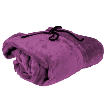 Picture of Microfiber Blanket Purple 180*160 cm - Mintra 09131