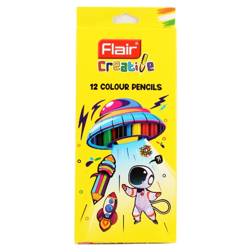 Picture of 12 COLOUR PENCIL FULL SIZE - FA8049