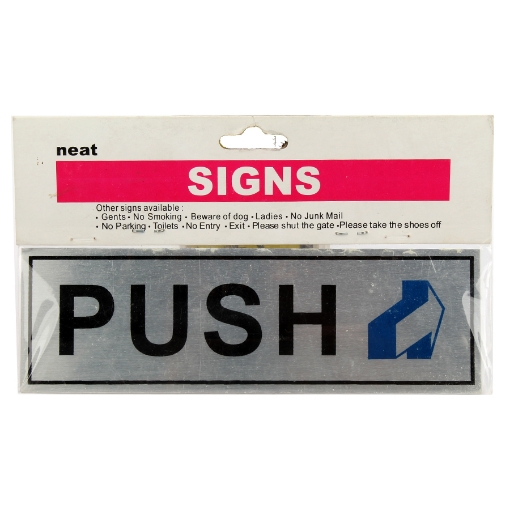 Picture of (PUSH) GUIDING PLATE 5 * 20 cm