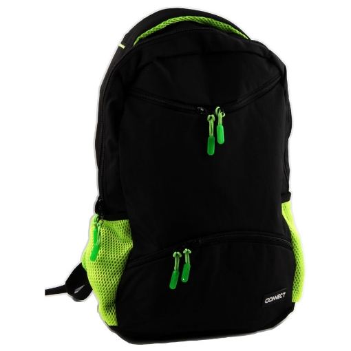 Picture of Backpack Rugby Black x Green connect