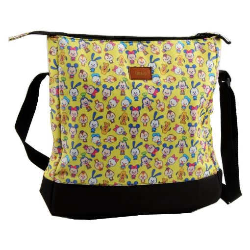 Picture of CROSS BODY AL-HANA PRINTED LARGE 3 ZIPPERS MODEL 53250