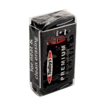 Picture of ERASER TODAYS PERMIUM BLACK 20 PCS PER BOX