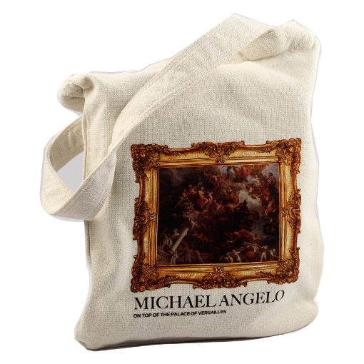 Picture of Shoulder bag fabric with handle Dawenha michel angelo