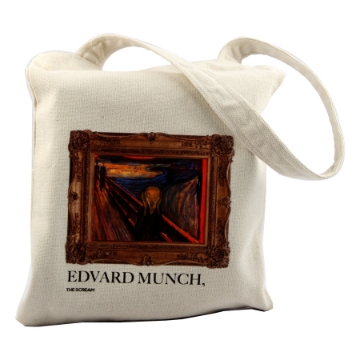 Picture of Canvas bag with handle (edward munch) Dawenha