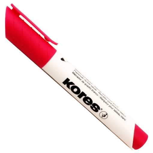 Picture of Whiteboard Marker wine - Round Tip Kores 20832