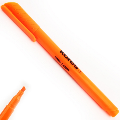 Picture of Highlighter Fine tip orange Kores Model 36204