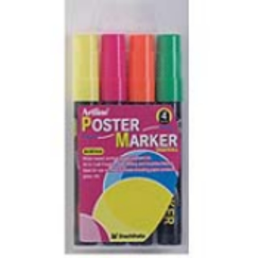 Picture of ARTLINE POSTER MARKER 4 PCS