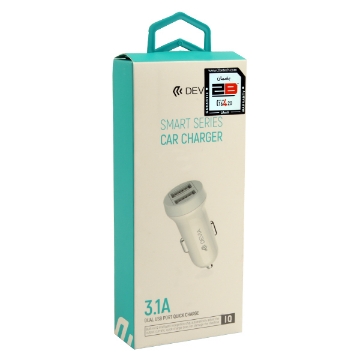 Picture of CAR CHARGER DEVIA DUAL USB MODEL MP41W