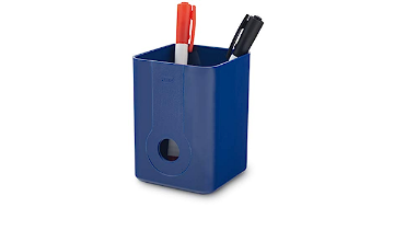 Picture of Square Pen Cup Plastic Blue Mas Model 1440