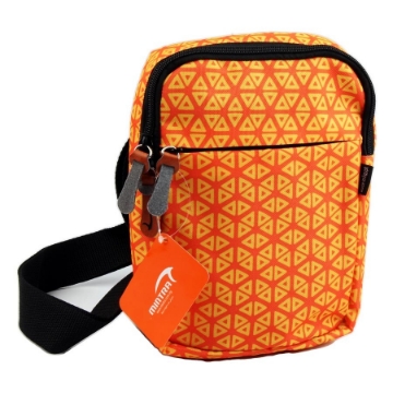 Picture of Printed Crossbody Bag with 3 Zippers – Mintra- 09561