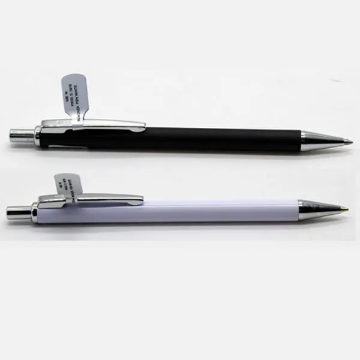 Picture of Black and White Vintage 304 Click Ballpoint Pen - SCRIKSS 84349