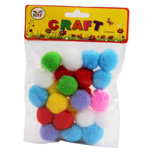 Imagen de Juego de 24 Bolas de Color para Cabello Grande – Simba R - 402