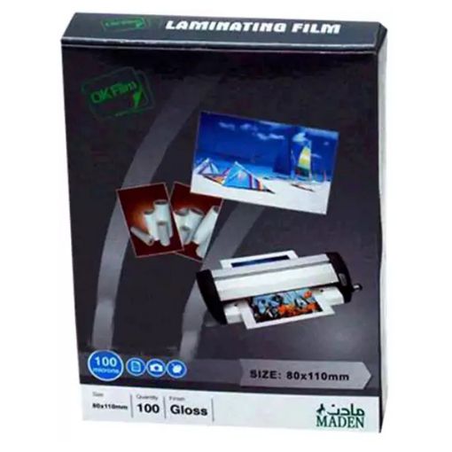 Picture of Thermal Laminating Pack, 100 Micron 11x8 cm - Madden