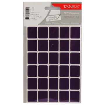 Picture of Handwriting label purple 5 Sheets A5 Tanex MODEL OFC-111