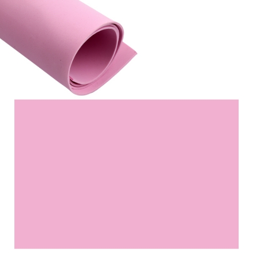 Picture of EVA colored foam sheet, Rose 2 mm, 50 * 70 cm, – Simba 