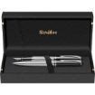 Picture of SCRIKSS PERA FONTAIN PEN + BALL PEN SET 477 CHROME IN PREMIUM BOX MODEL 57244  