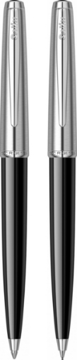 Picture of Metroplus 78 Set (Ballpoint Pen + Mechanical Pencil) Silver x Black - Scrikss 56063