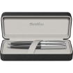 Picture of Metroplus 78 Set (Ballpoint Pen + Mechanical Pencil) Silver x Black - Scrikss 56063