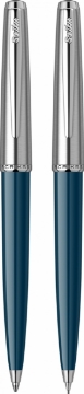 Picture of Metropolis set 78 2 ballpoint pens + mechanical pencil Navy blue color Model 56056