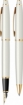 Picture of Set of 2 White * Gold Pens + Ink + 3 Ink Cartridges– SCRIKSS NOBLE – 35 No. 76146