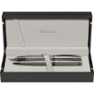 Picture of SCRIKSS NOBLE FOUNTAIN PEN + BALL PEN + 3 CARTRIDGES SET 38 CARBON IN PREMIUM MODEL 71769