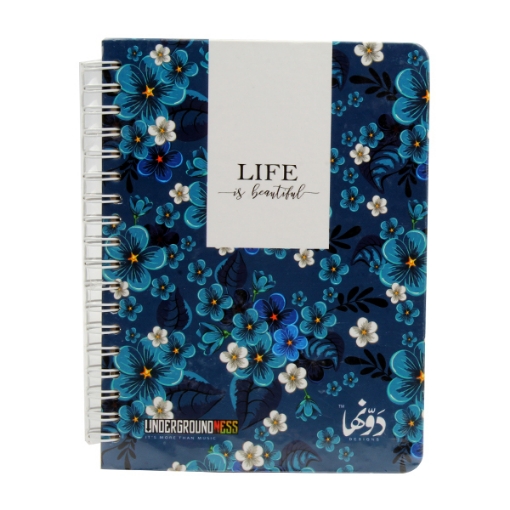 Picture of Life is Beautiful Wire Notebook - Donha