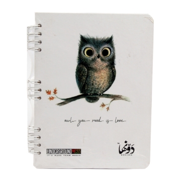 Picture of Wire notebook (Owl You Need wired) Dawenha