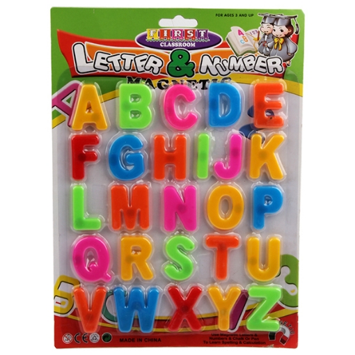 Imagen de Letras Magnéticas Plásticas Educativas en Inglés 21 x 28.5 cm - joy & learn 8201