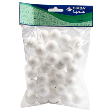 Picture of Foam Ball 2.5cm 40 pcs - Simba Y008