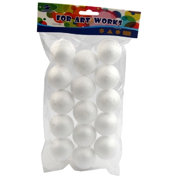 Picture of In Half Foam Ball 15 pieces 4 cm – Simba Y-005