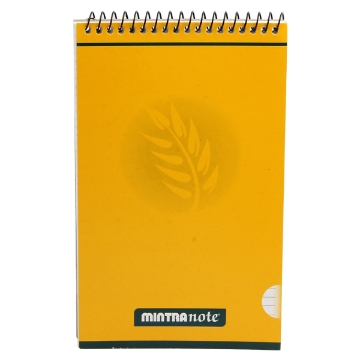 Picture of Wirebound  Math Block Note 60 Sheets 20.2x12.2 cm - Mintra