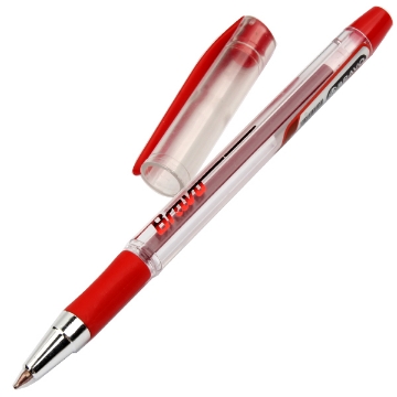 Picture of Ballpoint pen red 7 ml Bravo po-plus