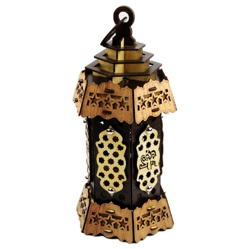 Picture of WOODEN LANTERN SENDBAD