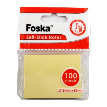 Picture of  Post it Yellow 3.7cm*5cm Fosca Model G 1520