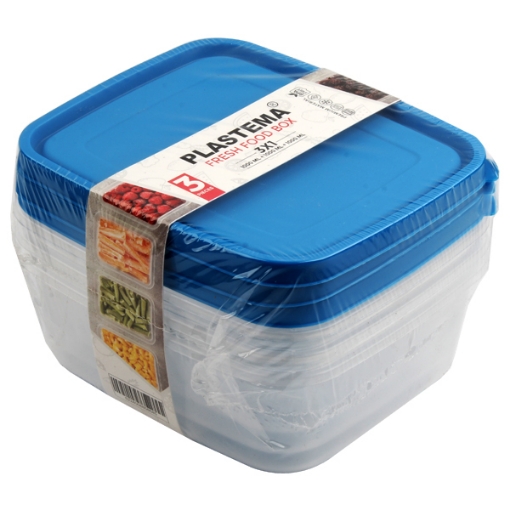 Picture of Plastima Fresh Food Box Set 1000 ml 3x1