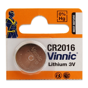 Picture of lithium watch stone 3 v, 5 g - Vinnic CR2016